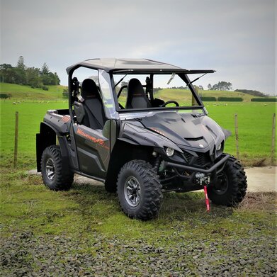 Wolverine X2 Utility / XT-R / Rmax Hinging Windscreen